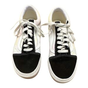 VANS tie die lace up platform sneakers